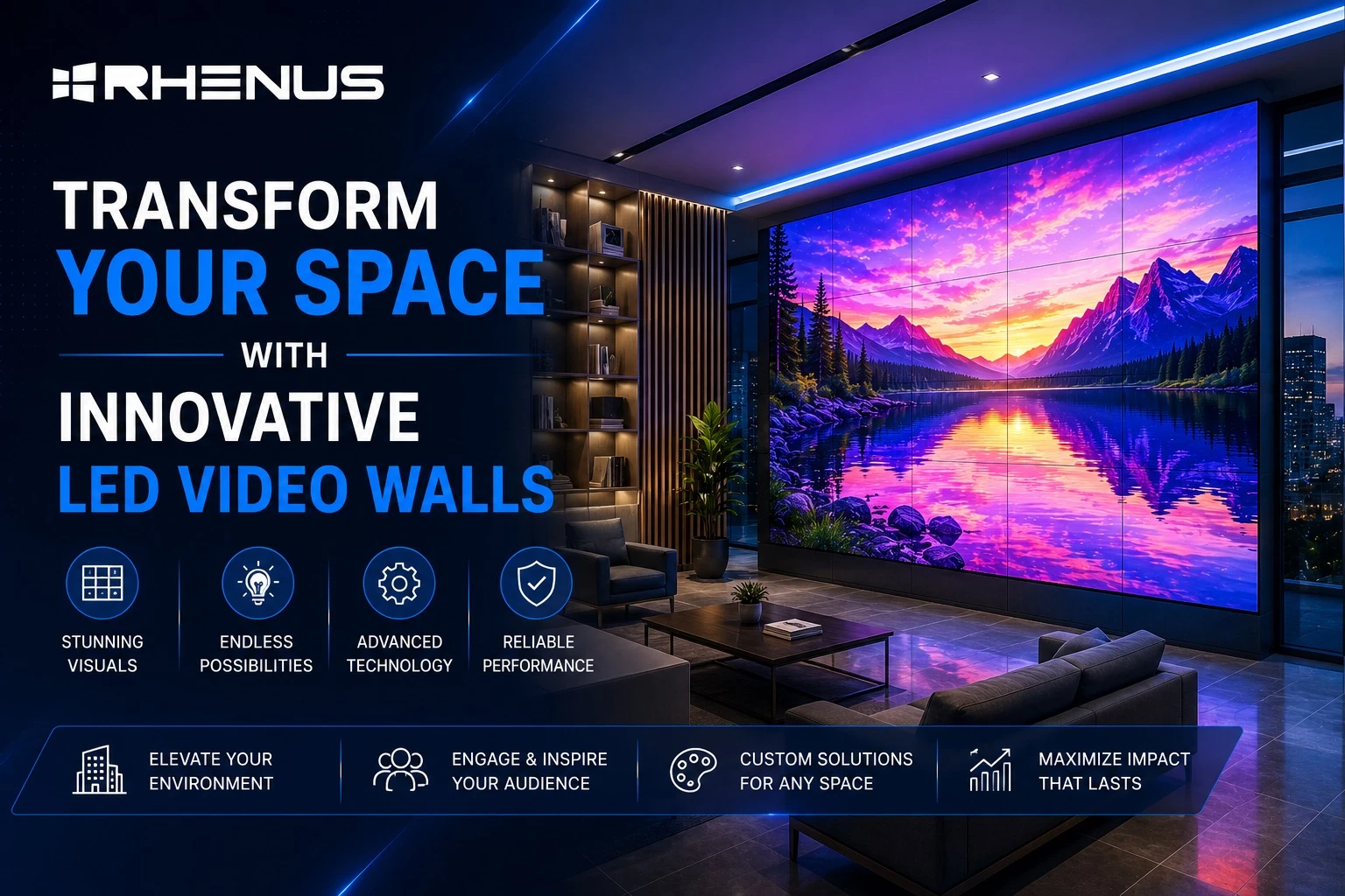 Transform Your Space with Innovative LED Video Wall Solutions